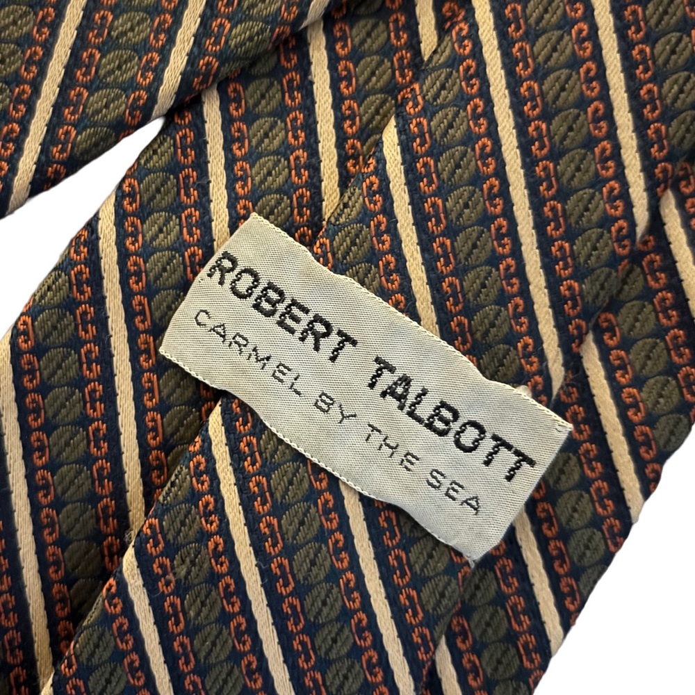 ROBERT TALBOTT silk vintage tie
